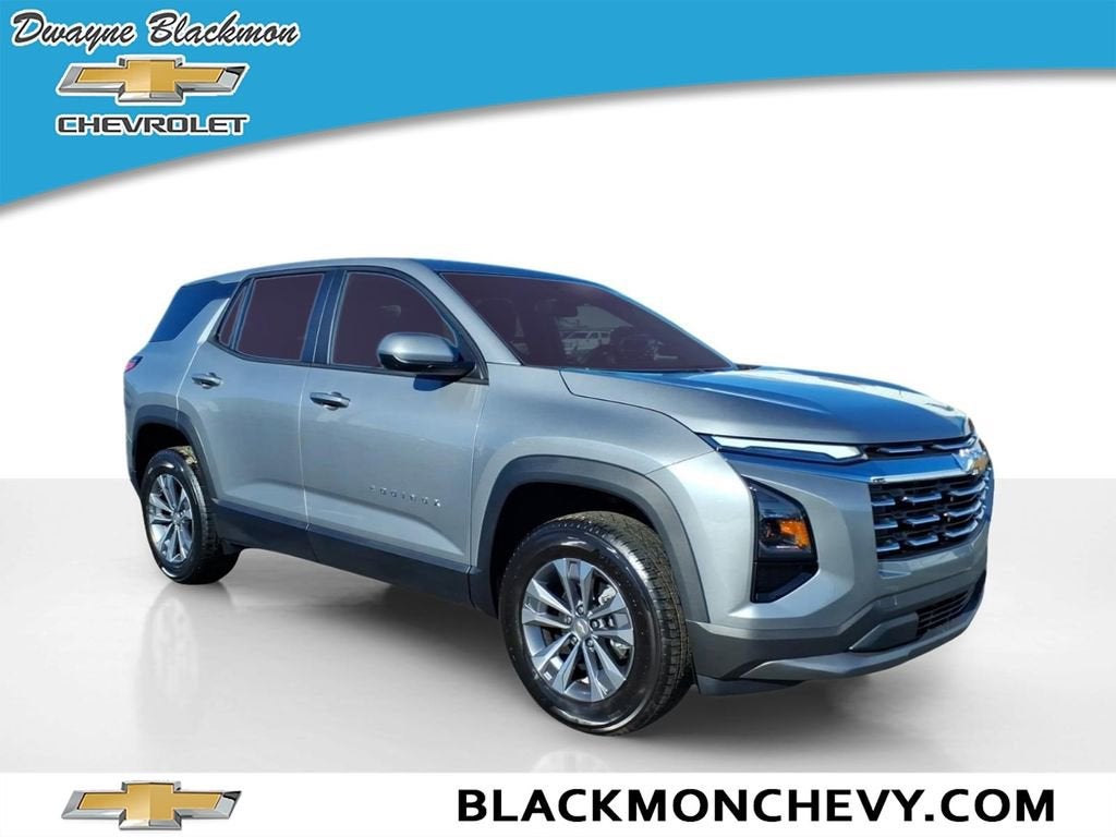 2026 Chevrolet Equinox LT in Sterling Gray Metallic — front three-quarter view