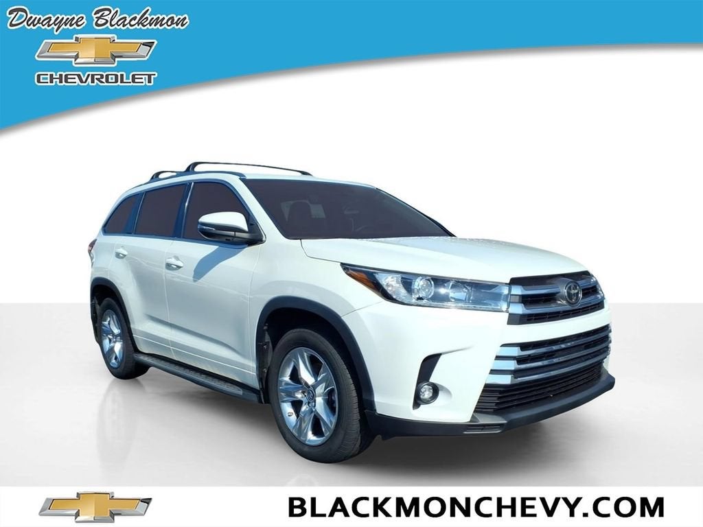 2019 Toyota Highlander Limited in Other — front three-quarter view