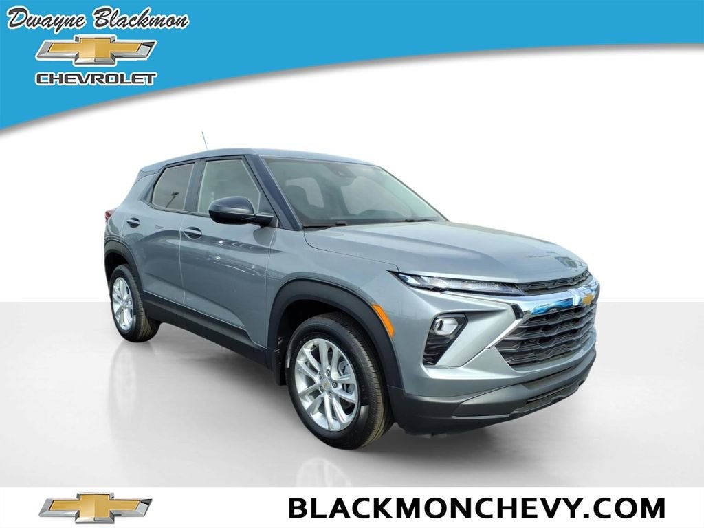 2026 Chevrolet Trailblazer LS in Sterling Gray Metallic — front three-quarter view